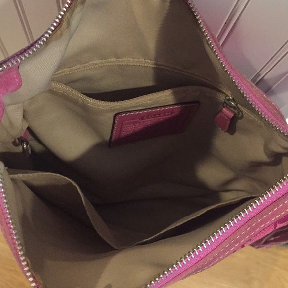 Coach pink Shoulder bag - Picture 5 of 7